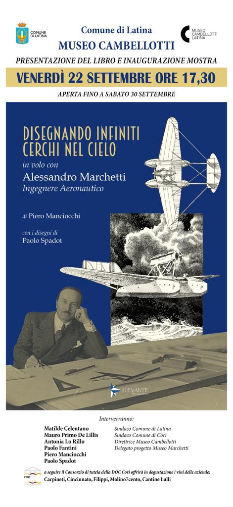 Latina, in volo con Alessandro Marchetti